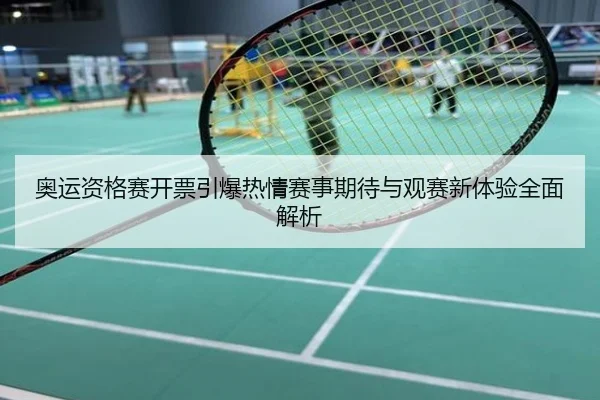 奥运资格赛开票引爆热情赛事期待与观赛新体验全面解析